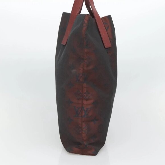 LOUIS VUITTON Monogram Cabas Escapade Tote Bag Nylon Brown - Picture 5 of 16